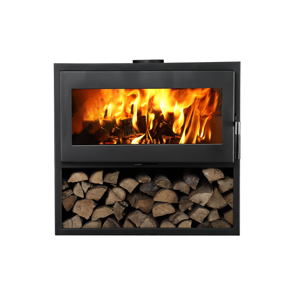 Poêle à bois - Horizontal 70 cm - 8,5 kW - MASSIMO