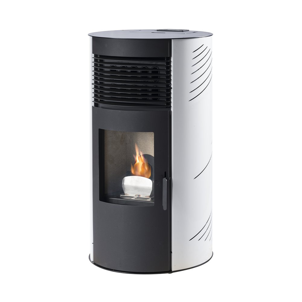Poêle à granulés rond - 12kW - MIA