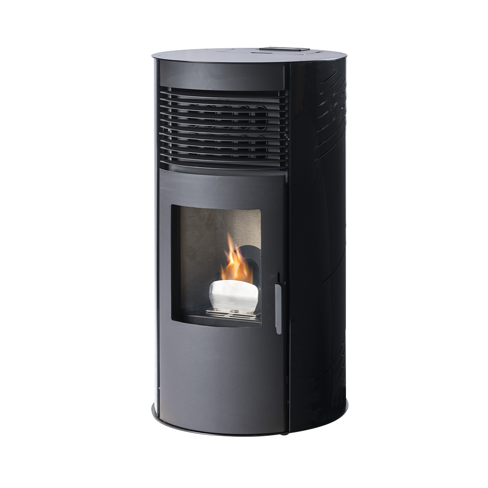 Poêle à granulés rond - 12kW - MIA