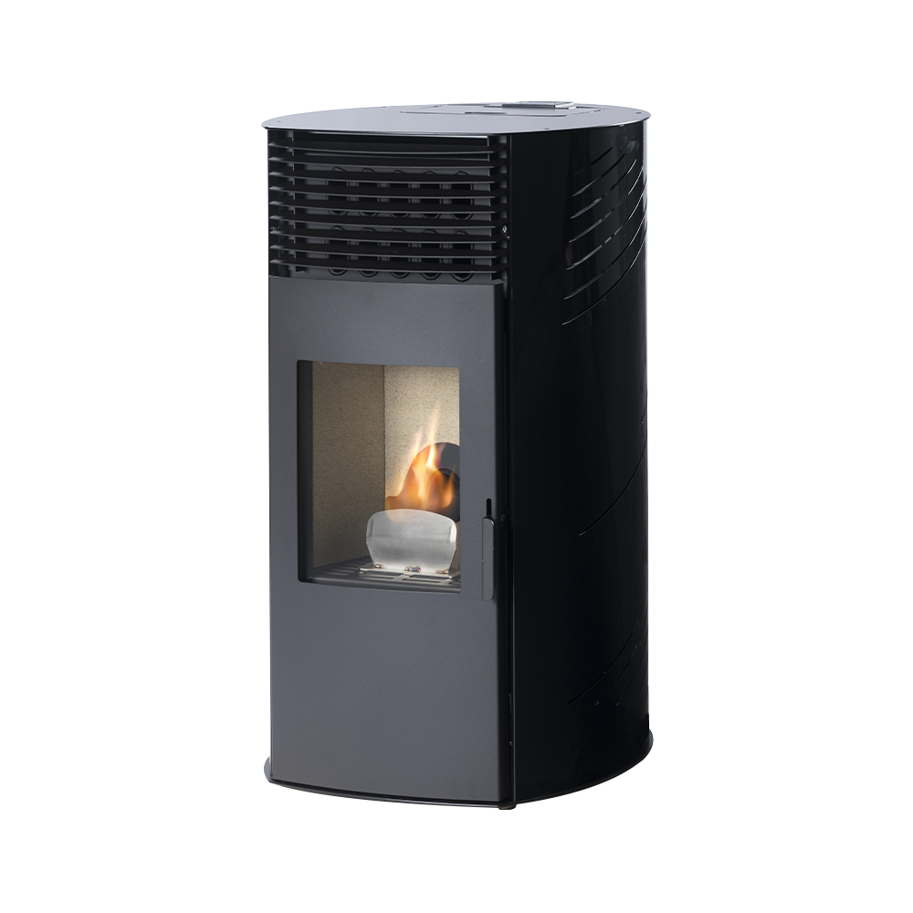 Poêle à granulés demi-rond - 10 kW - ARGENTA