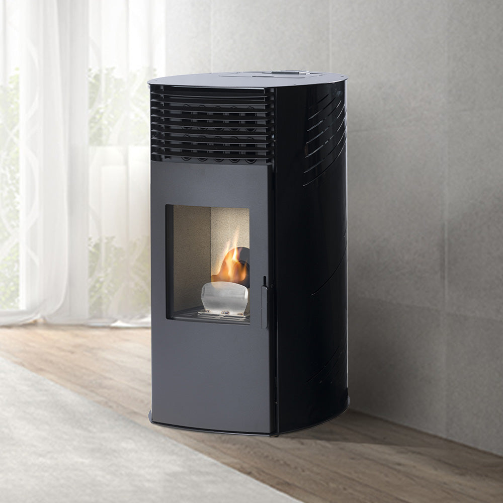Poêle à granulés demi-rond - 10 kW - ARGENTA